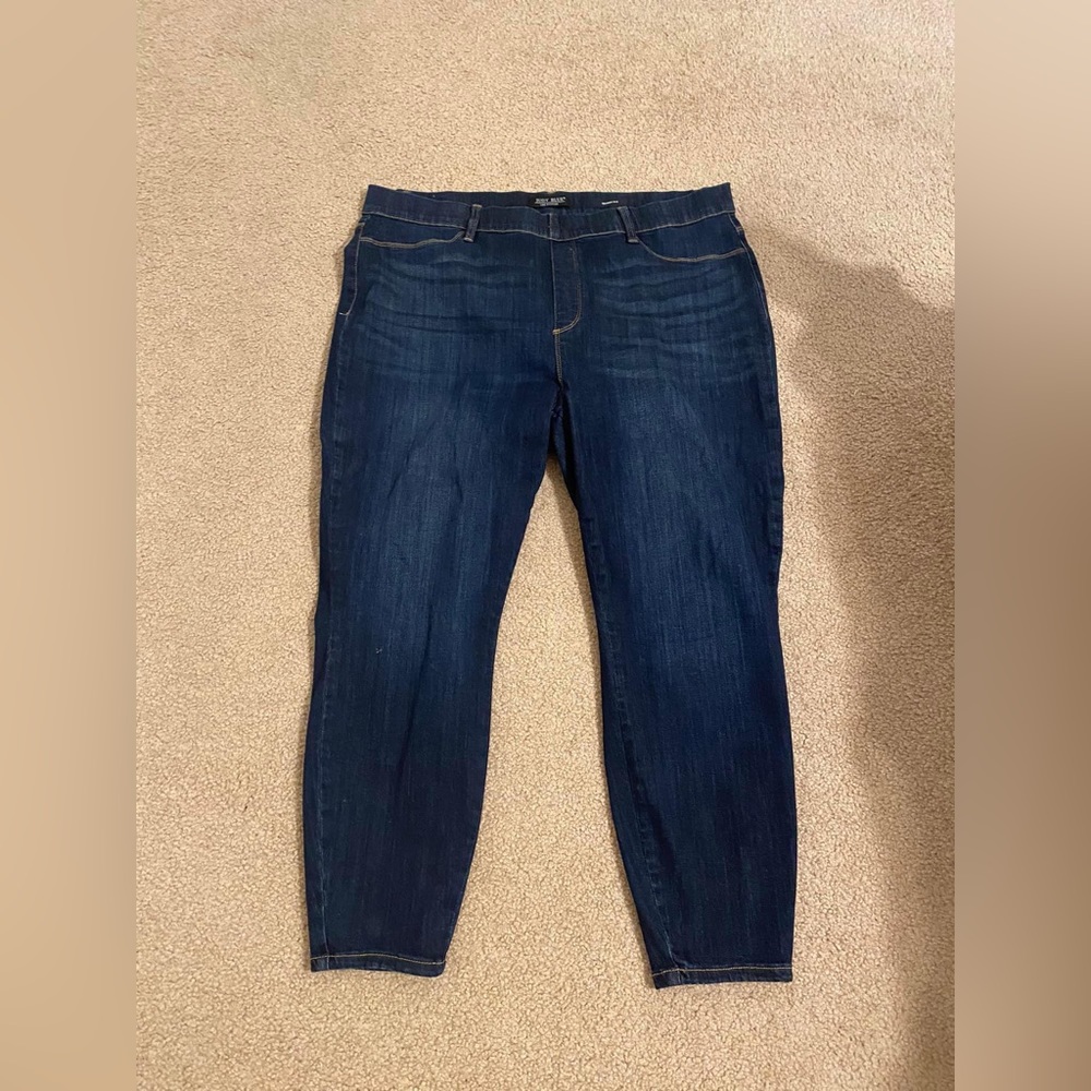 New Judy Blue Pull-On Skinny Fit Jeans Size 24W